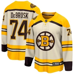 Boston Bruins #74 Jake DeBrusk Fanatics Breakaway Centennial Trikot Herren Größe S - Bild 1 von 10
