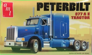 AMT1337 PETERBILT 377 TRACTOR A/E Kit Modelo Plástico Super Detallado Escala 1/24 - Imagen 1 de 5