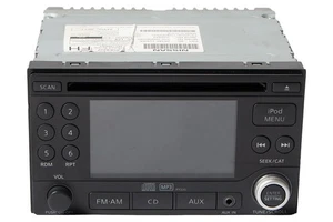 2011-2012 Nissan Rogue AM FM SAT Radio CD MP3 Player Bluetooth PY22G 28185-1VK0A - Picture 1 of 5