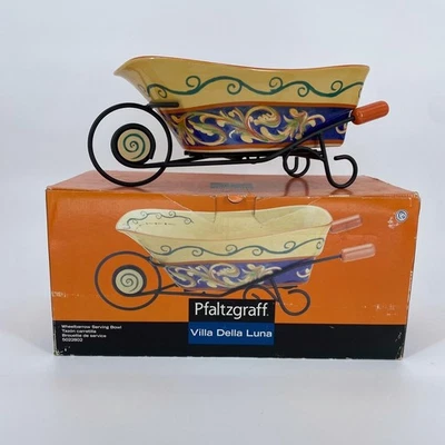 普法尔茨格拉夫别墅 Della 月神独轮车服务碗架全新从未使用过 — 第 1/4 张图片