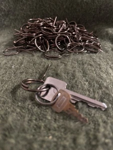 Echter Granatensplint Schlüsselring /Schlüsselanhänger Silber Militär - Bild 1 von 4