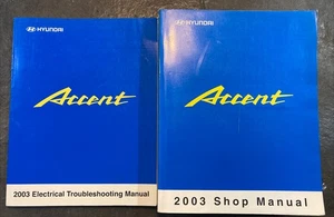 Hyundai Accent 2003 manual de taller y manual eléctrico de solución de problemas - Imagen 1 de 5