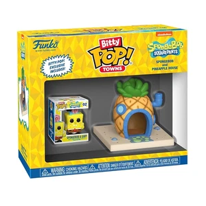 Funko Pop Bitty Town: Spongebob Squarepants - Spongebob Squarepants and - Picture 1 of 4