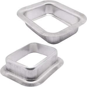 2 Stück 3 Zoll x 4 Zoll Regenrinne Fallrohr Adapter, Aluminium Fallauslass für K Style - Bild 1 von 7