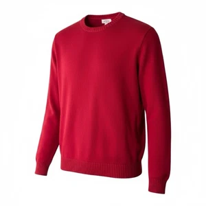 St. John’s Bay Crew Neck Sweater Men's Size XL RED - Picture 1 of 6