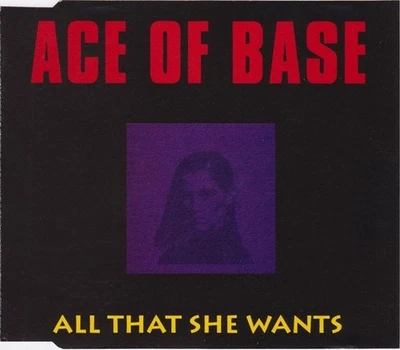 Ace of Base - All That She Wants - 4 Track UK Single CD (1993) - IY100BJY - Image 1 of 2