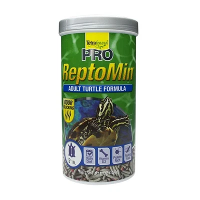 Tetra Tetrafauna PRO Reptomin Pro Sticks Fórmula Tortuga Adulta Dieta Diaria para Aqu Foto 1 de 3