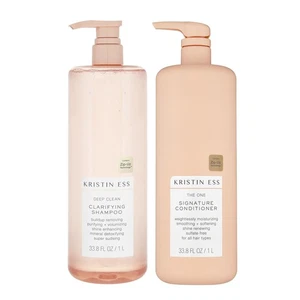 Set shampoo e balsamo chiarificante Deep Clean per capelli grassi 33,8 fl oz - Foto 1 di 8