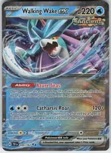 UR-01 Holo Walking Wake ex 050/162 Double Rare SV05: Temporal Forces - Picture 1 of 1