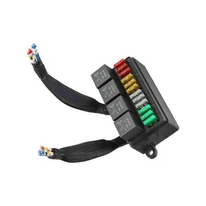 Reliable Waterproof Fuse Relay Box for Cars Trucks Boats with 4 Relays - Picture 1 of 12