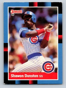 1988 Donruss Shawon Dunston Chicago Cubs #146 - Picture 1 of 2