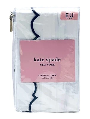 Falha de travesseiro Kate Spade New York FALLING FLOWER branca europeia NOVO - Imagem 1 de 4