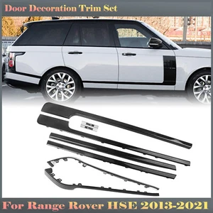 6pcs Door Side Molding Trim Strips For Range Rover HSE L405 2013-2022 LWB 5.2m - Picture 1 of 12