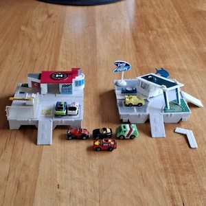 1980s Galoob Micro Machines Collection 7 Cars + 2 Play Sets Read Description - Picture 1 of 18