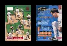 1994 Stadium Club First Day Issue #93 Omar Vizquel - Seattle Mariners
