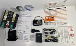 FUJIFILM F100fd FinePix 12 MP Digital Camera + Accessories 8 GB SD Card Charger - Picture 1 of 15
