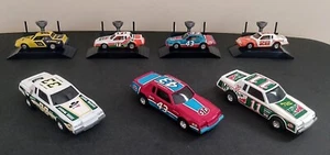 Complete vintage Ertl 1/64 & 1/43 Pow R Pull NASCAR set mint condition - Picture 1 of 19