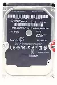 Original Seagate 1 TB 2.5" Hard Drive Apple 655-1789 HN-M101MBB/AB4 ST1000LM024 - Photo 1/7