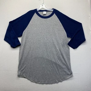 Augusta Sportwear Baseball Jersey 2.0 Gray Navy Blue Adult Size XL - Bild 1 von 7