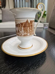 Historica - Tasse Celle der Fa. Kaiser 1. Motiv Marktplatz um 1860 - Bild 1 von 5