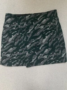 Turnover Camo Mini Skirt Size 36 (10) BNWT - Picture 1 of 8