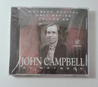 John Campbell : Maybeck Recital Hall Series Volume 29 [CD] BRAND NEW & SEALED e4 - Image 1 of 2