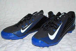 Nike 683895-014 Herren Größe 12 Lunar Vapor ProMetall Baseball Stollen schwarz blau neu - Bild 1 von 4