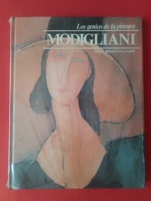 LIBRO PRECINTADO LOS GENIOS DE LA PINTURA GRAN BIBLIOTECA SARPE MODIGLIANI Nº 54 - Imagen 1 de 3