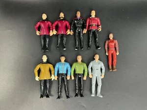 Star Trek The Next Generation Lot of 9 Vintage 1990’s Playmates Action Figures - Picture 1 of 16