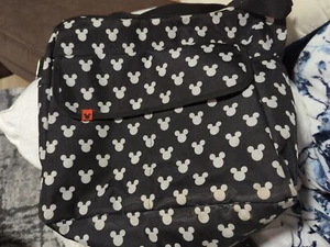 Disney Mickey Mouse Blanco y Negro Pañal Aislado Bebé Bolso Correa de Hombro - Imagen 1 de 6