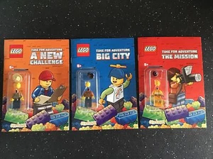 New Lego Time For Adventure Activity Books with Lego Figures- - Bild 1 von 11