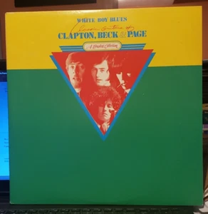 White Boy Blues - Classic Guitars of CLAPTON, BECK, PAGE -(2 LP) 1984 FREE Ship - Picture 1 of 6