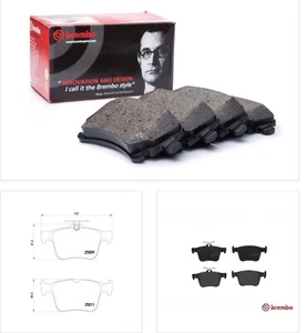 Brembo Rear Brake Pads For 2015-2017 Audi TT Quattro TTS RS3 310mm Rotor - Picture 1 of 1