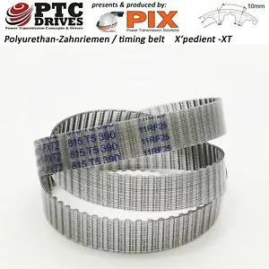 10-T10-1490 PU+Stahlzugstrang - Zahnriemen PIX X'pedient |Polyureth.| 149 Zähne - Bild 1 von 2