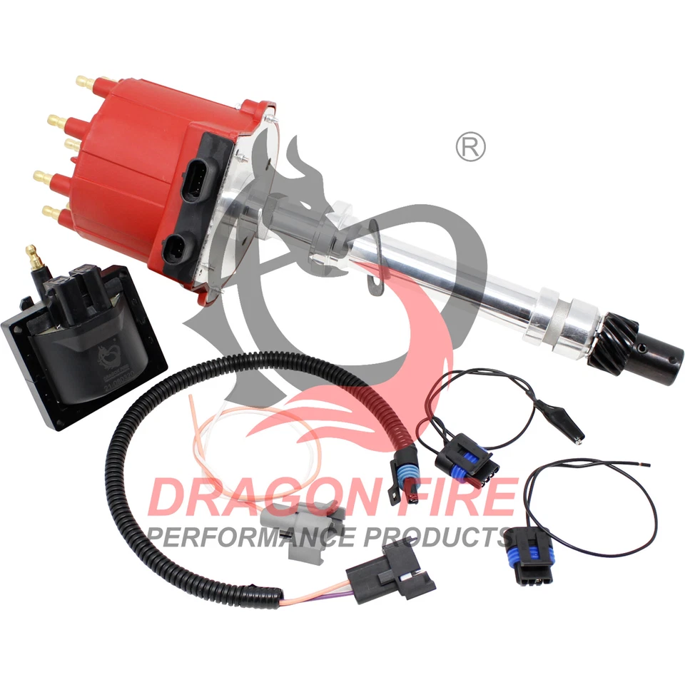 EST Distributor Coil & Wiring For Mercruiser Volvo Penta OMC 5.0 5.7 7.4 8.2 V8 - Image 1 of 4