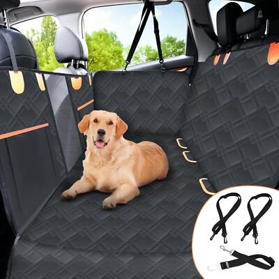 MINYE [Upgraded Hard Bottom] Waterproof Back Seat Extender for Dogs Scratchproof