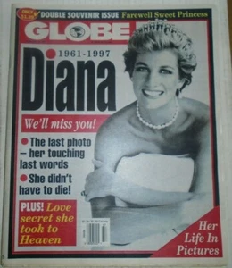 Globe Magazine September 16 1997 Princess Dianna - Imagen 1 de 3