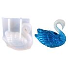 3D Swan Silicone Mold Fondant Chocolate Soap Clay
