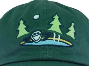 NWT Men's Life Is Good Jake Hot Tub Green Chill Cap - Picture 1 of 4