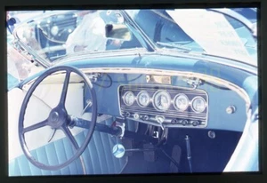 1932 Auburn Dash Board View - 1978 Auto Show - Vintage 35mm Car Slide - Picture 1 of 3
