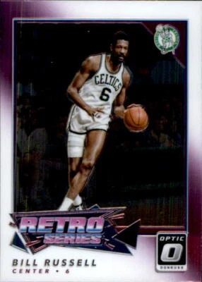 Bill Russell 2017-18 Donruss Optic Retro Series Card #3 - Image 1 of 2