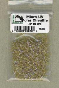 Micro Polar Chenille - UV olive - bag 3 yds     MU263