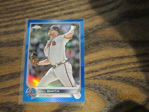 2022 Topps Chrome Update BLUE Will Smith #USC56 #'d/199 Braves!! - Picture 1 of 2