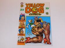 Yellow Dog #13 Underground Comic R Crumb Greg Irons J Osborne 1st Print Comix