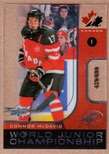 2015-16 Upper Deck Ice World Juniors Championship #WJCM Connor McDavid RC /699