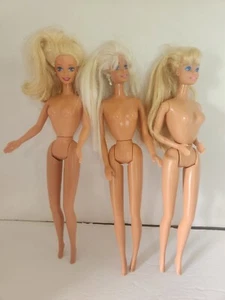 Vintage Barbie Doll Lot Twist-N-Turn Waist Nude for Play, Re-rooting or OOAK - Picture 1 of 5