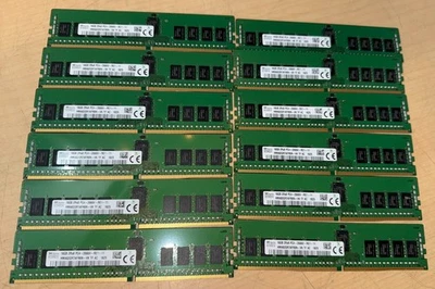 SK Hynix 16GB 2Rx8 PC4-2666V HMA82GR7AFR8N-VK ECC Server RAM - Image 1 of 3