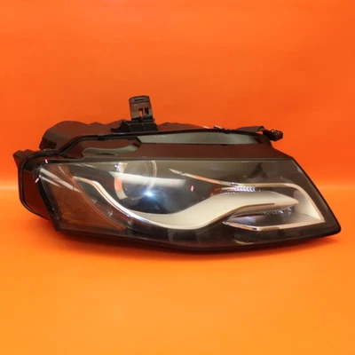 AUDI A4 S4 HEADLIGHT RIGHT PASSENGER 2009 2010 2011 2012 BI-XENON OEM - Image 1 of 4