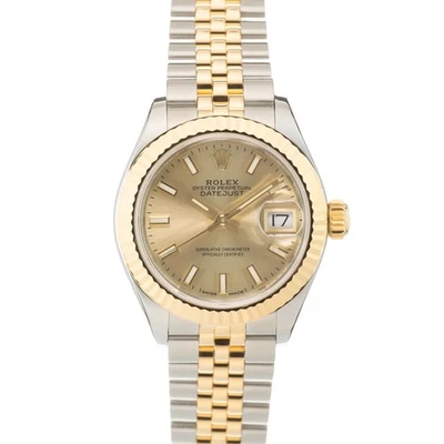 ROLEX Datejust28 279173 Champagne Date on the warranty card:2018 - Image 1 of 4