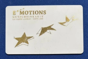 Europapark Emotions Karte Card Gutscheinkarte ohne Guthaben - Sammler ! - Bild 1 von 1